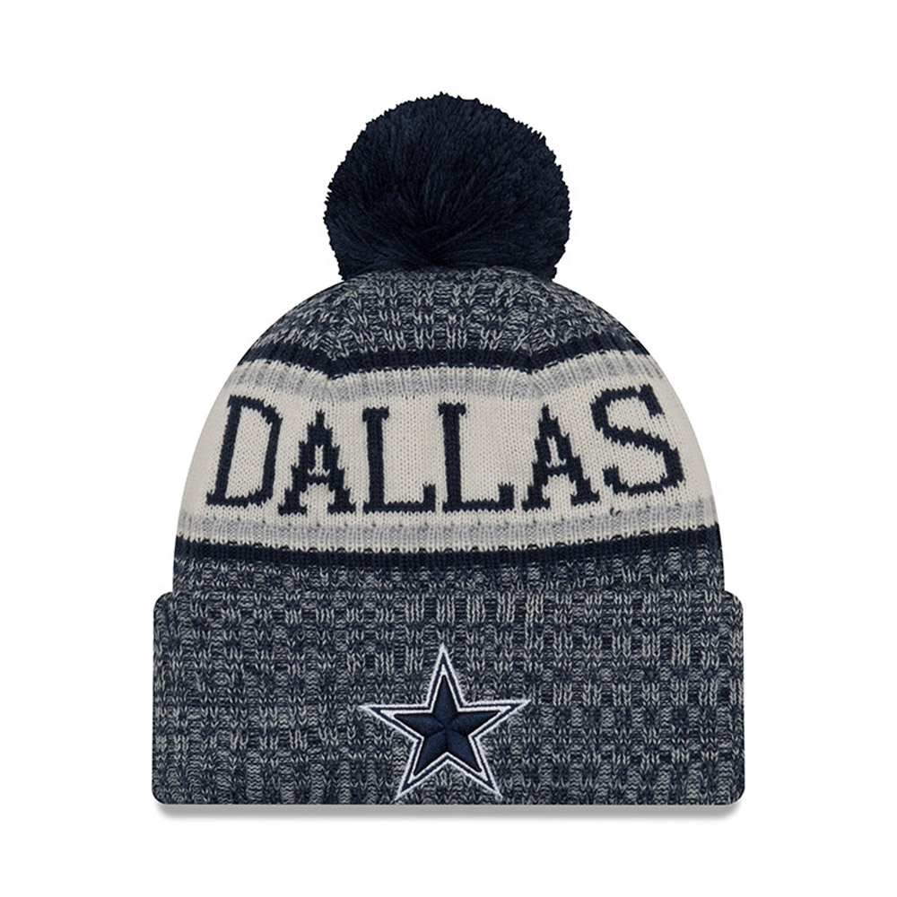 Dallas Cowboys 2018 Sideline Bobble Cuff Knit