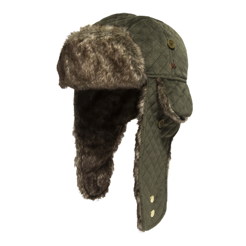 New Era Womens Winter Pack Olive Trapper