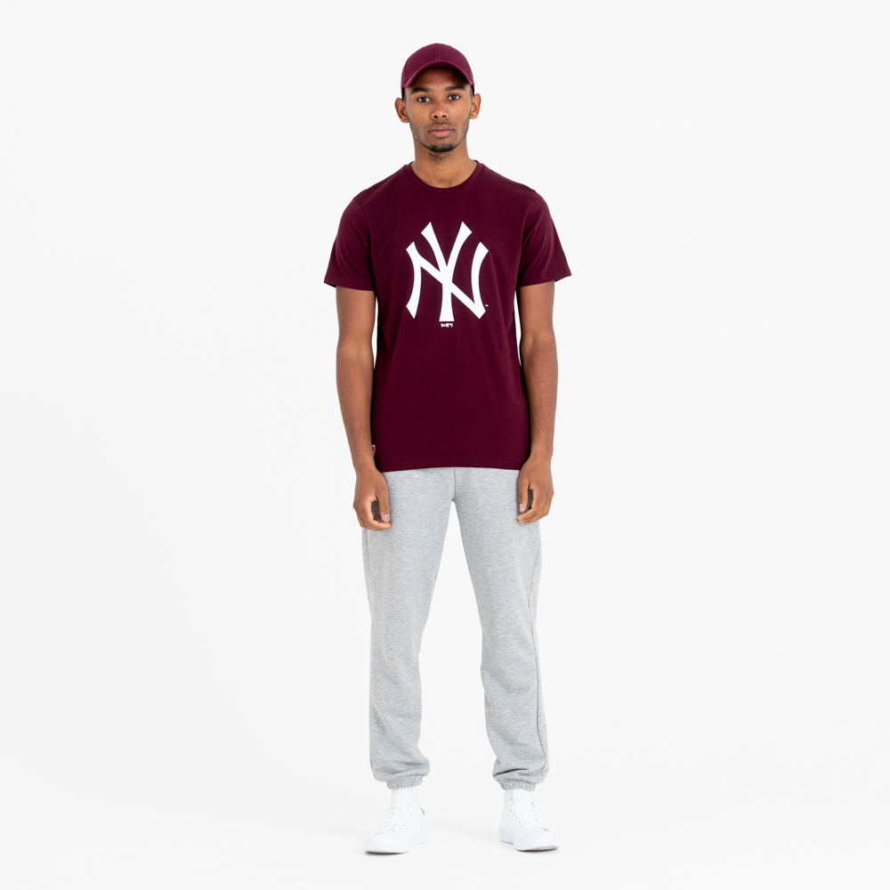 New York Yankees MLB Team Logo Maroon T-Shirt