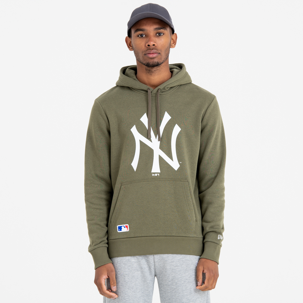 New York Yankees Team Logo Green Hoodie