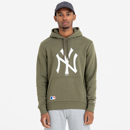 Official New Era New York Yankees Logo Green Hoodie