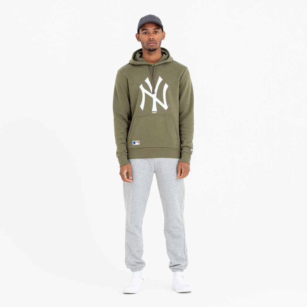 New York Yankees Team Logo Green Hoodie