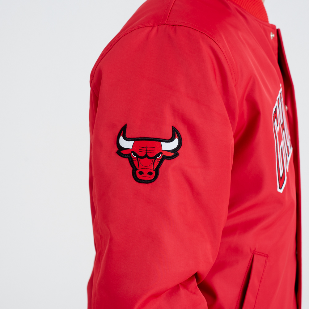 Chicago Bulls Team Wordmark Varsity Jacket