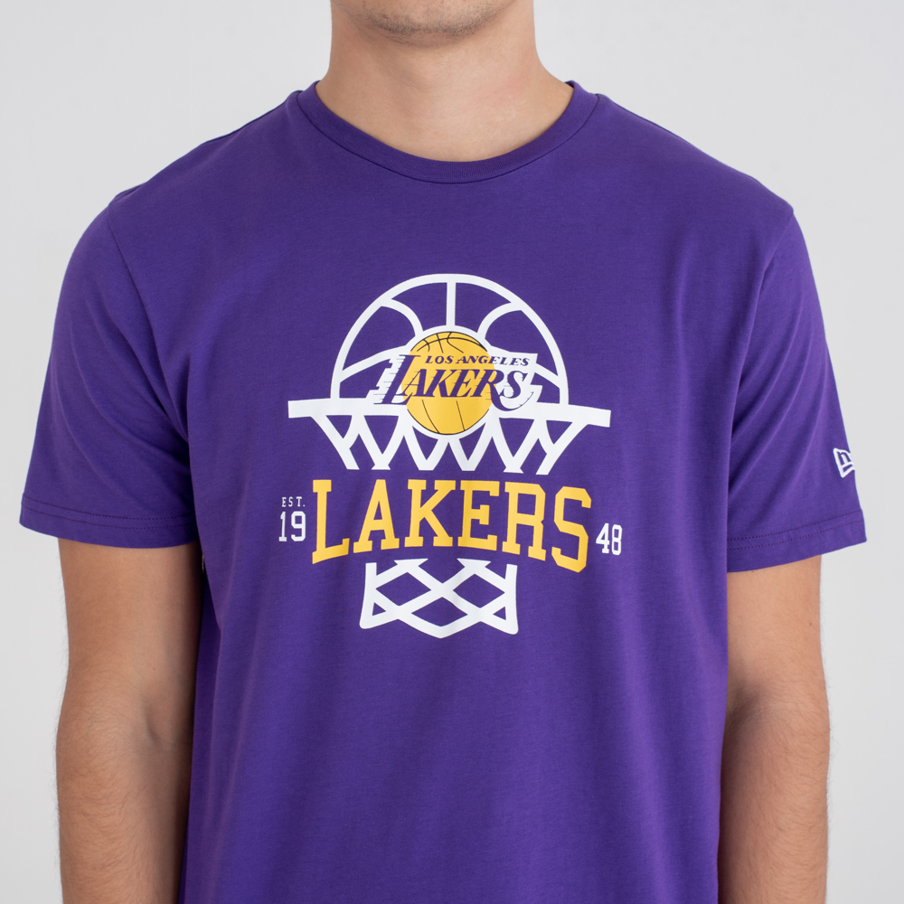 Los Angeles Lakers Net Logo Tee