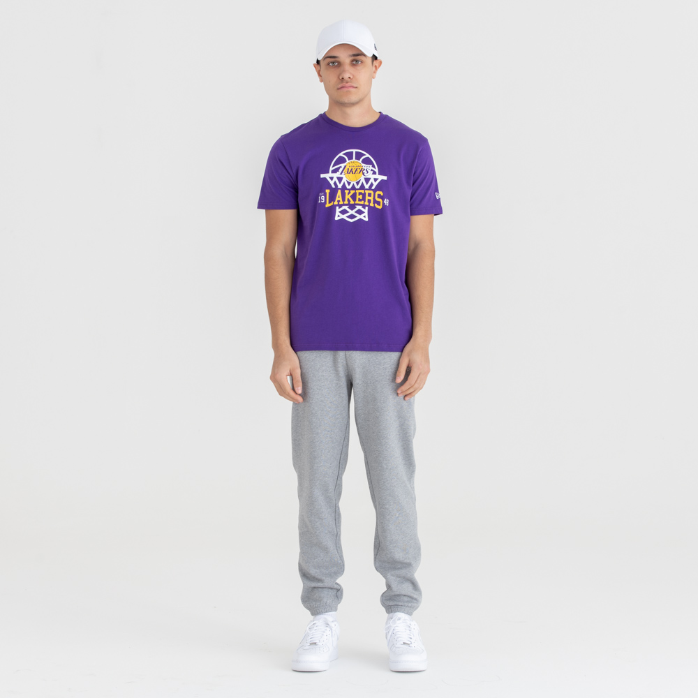 Los Angeles Lakers Net Logo Tee