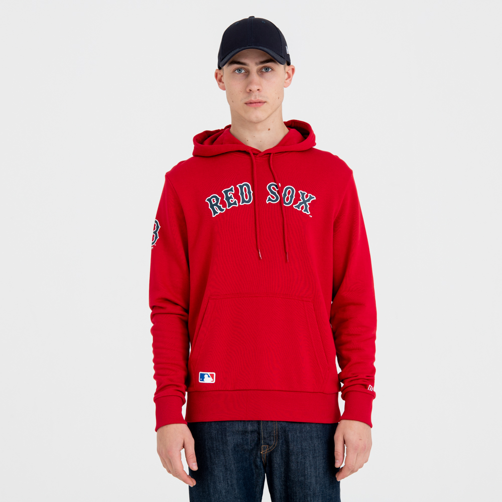 Boston Red Sox Jersey Script Pullover Hoodie
