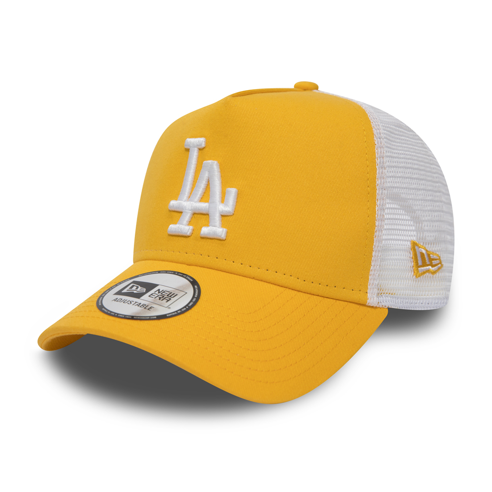 Los Angeles Dodgers Womens Essential Yellow A Frame Trucker