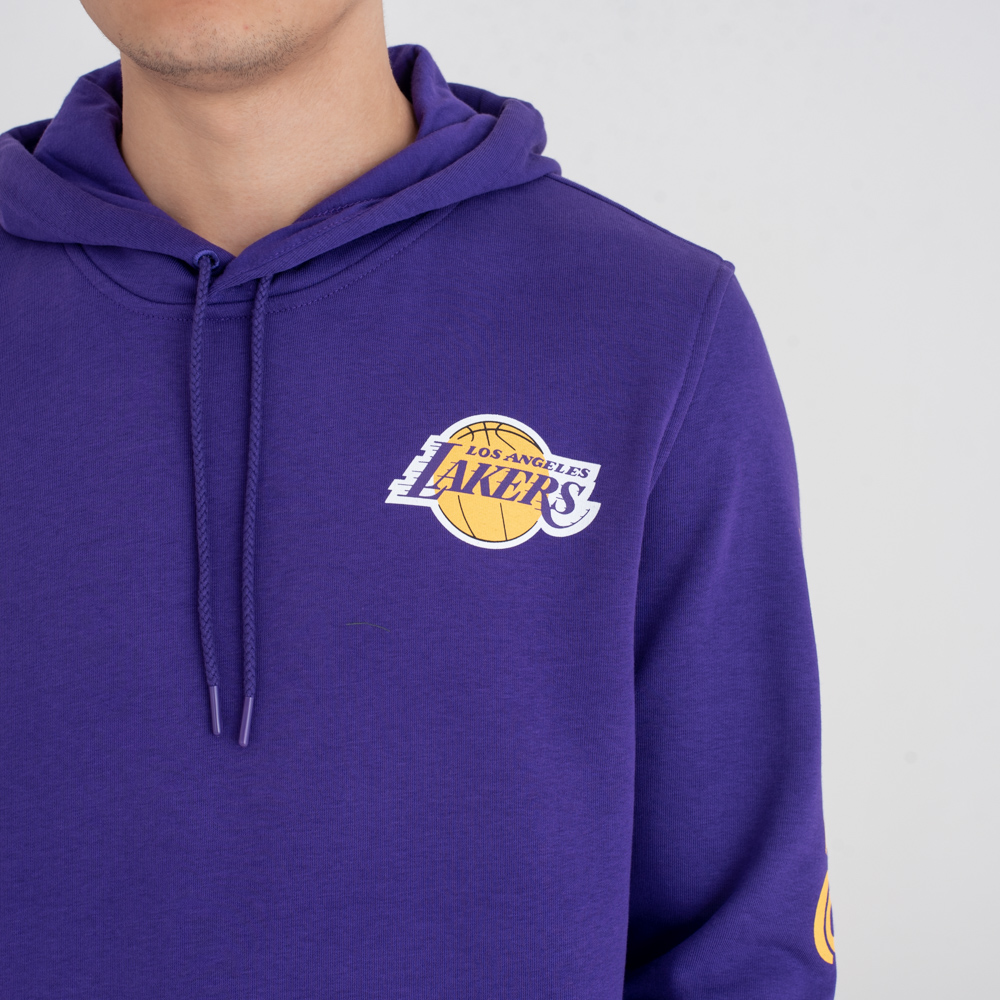 Los Angeles Lakers Wordmark Pullover Hoodie