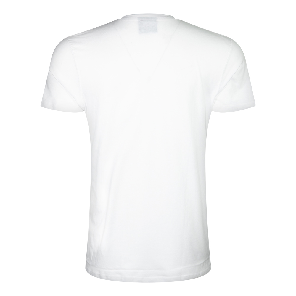 Official New Era Detroit Lions NFL Team Logo White T-Shirt A4395_B80 ...