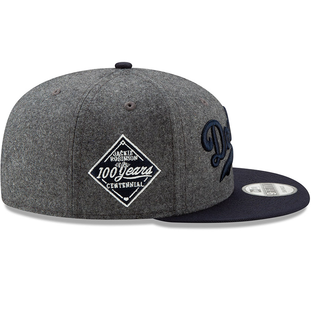 Jackie Robinson 100 Years Side Patch Grey 9FIFTY Snapback