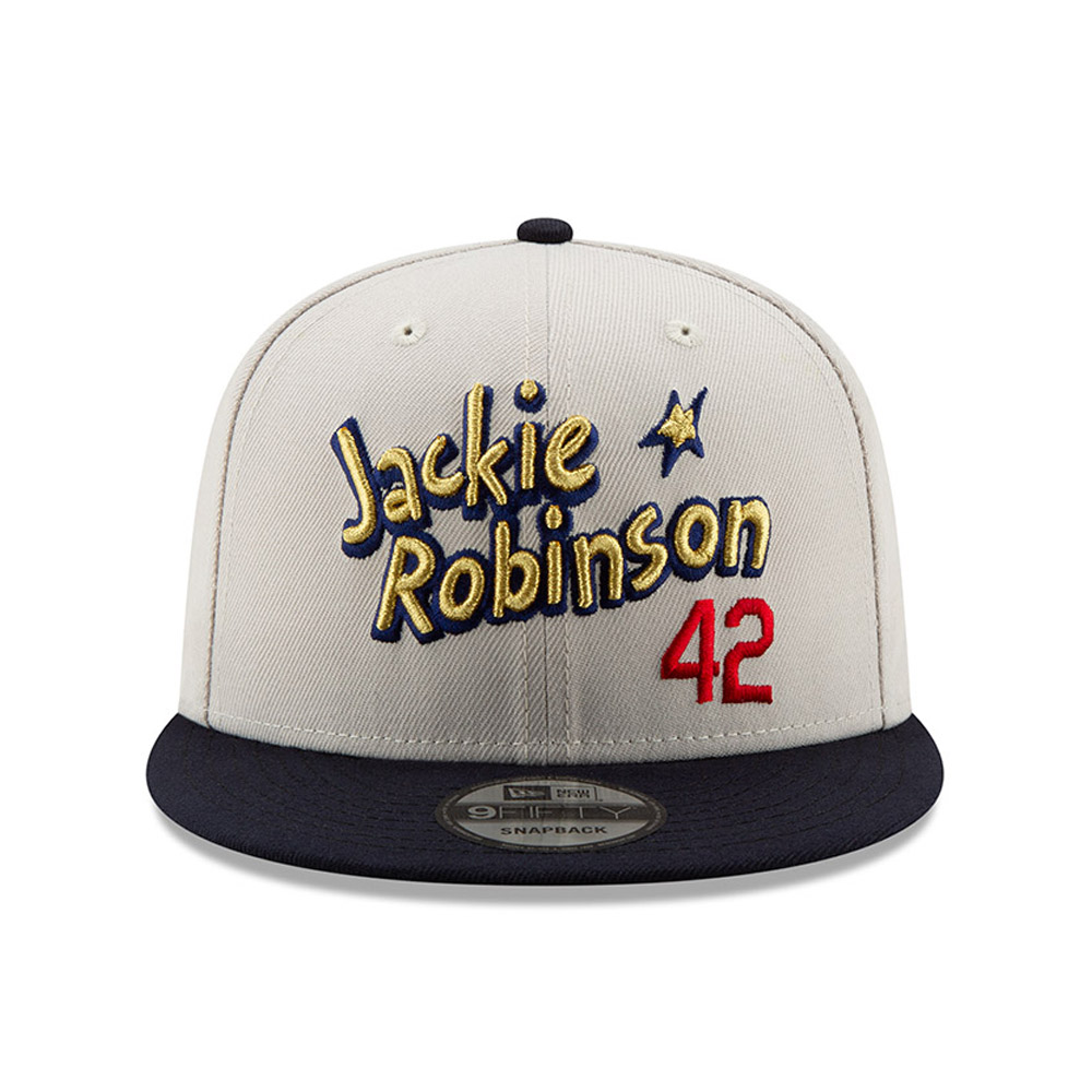 Jackie Robinson 100 Years Side Patch Stone 9FIFTY Snapback