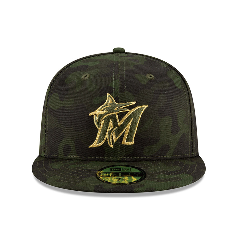 Miami Marlins Armed Forces Day On Field 59FIFTY