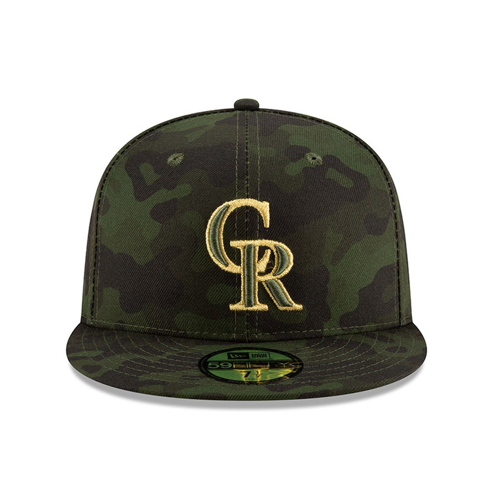 Colorado Rockies Armed Forces Day On Field 59FIFTY
