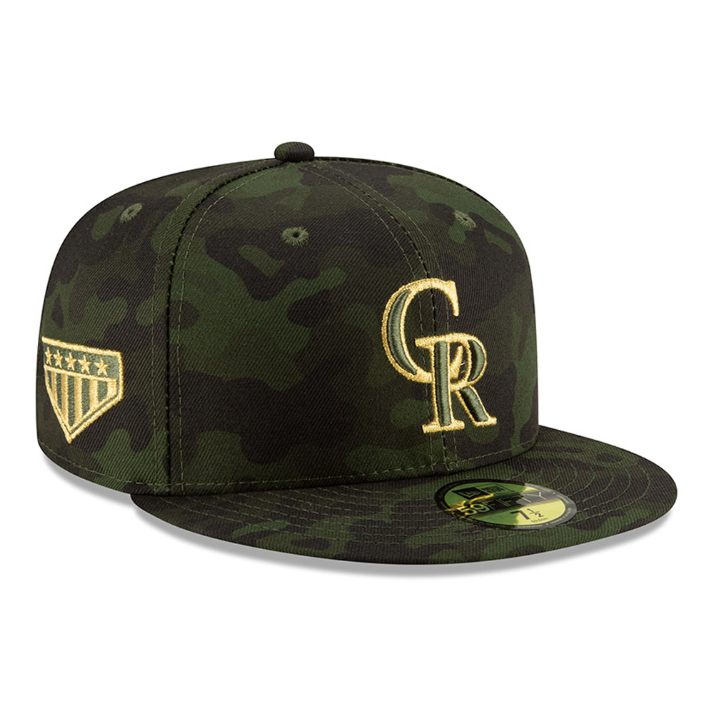 Colorado Rockies Armed Forces Day On Field 59FIFTY