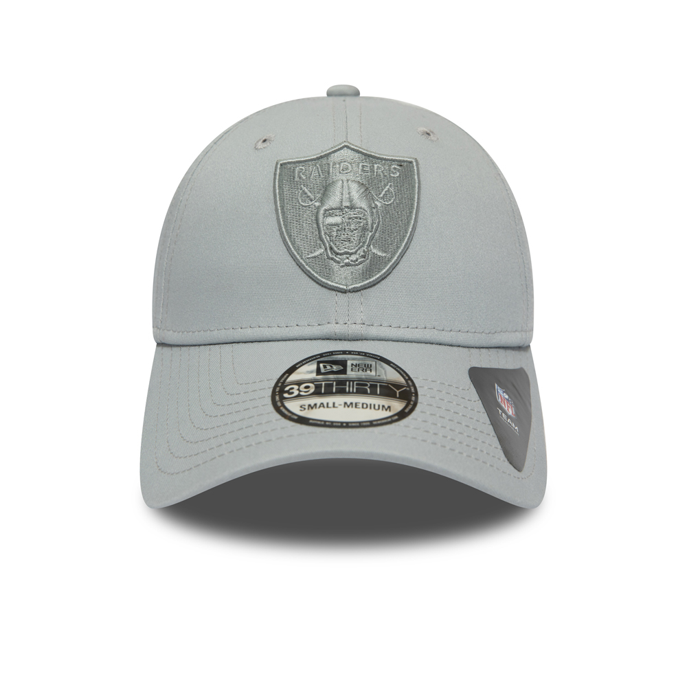 Las Vegas Raiders Official Team Tonal Grey 39THIRTY Cap