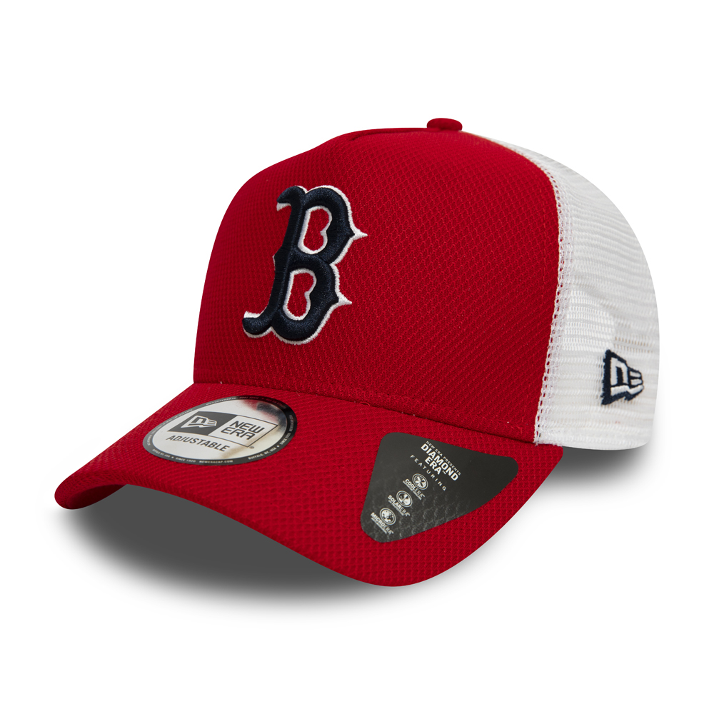 Boston Red Sox Diamond Era Scarlet A Frame Trucker