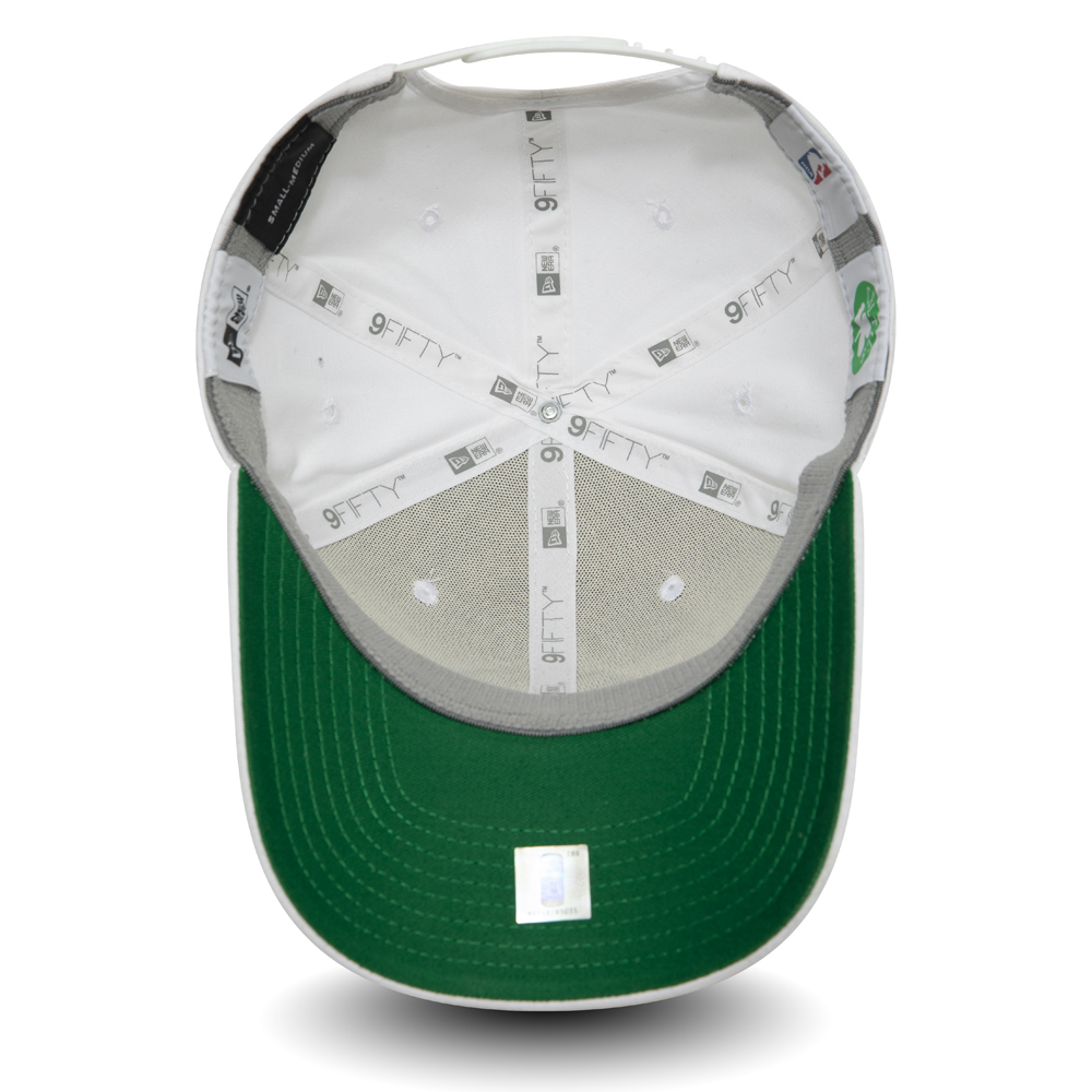 Boston Celtics Stretch Snap Official Team Colour White 9FIFTY