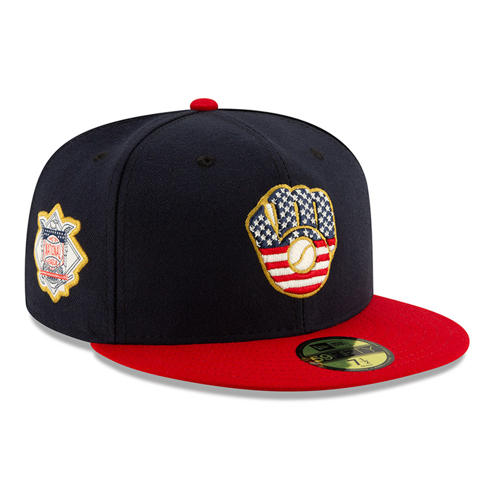 Milwaukee Brewers Independence Day 59FIFTY