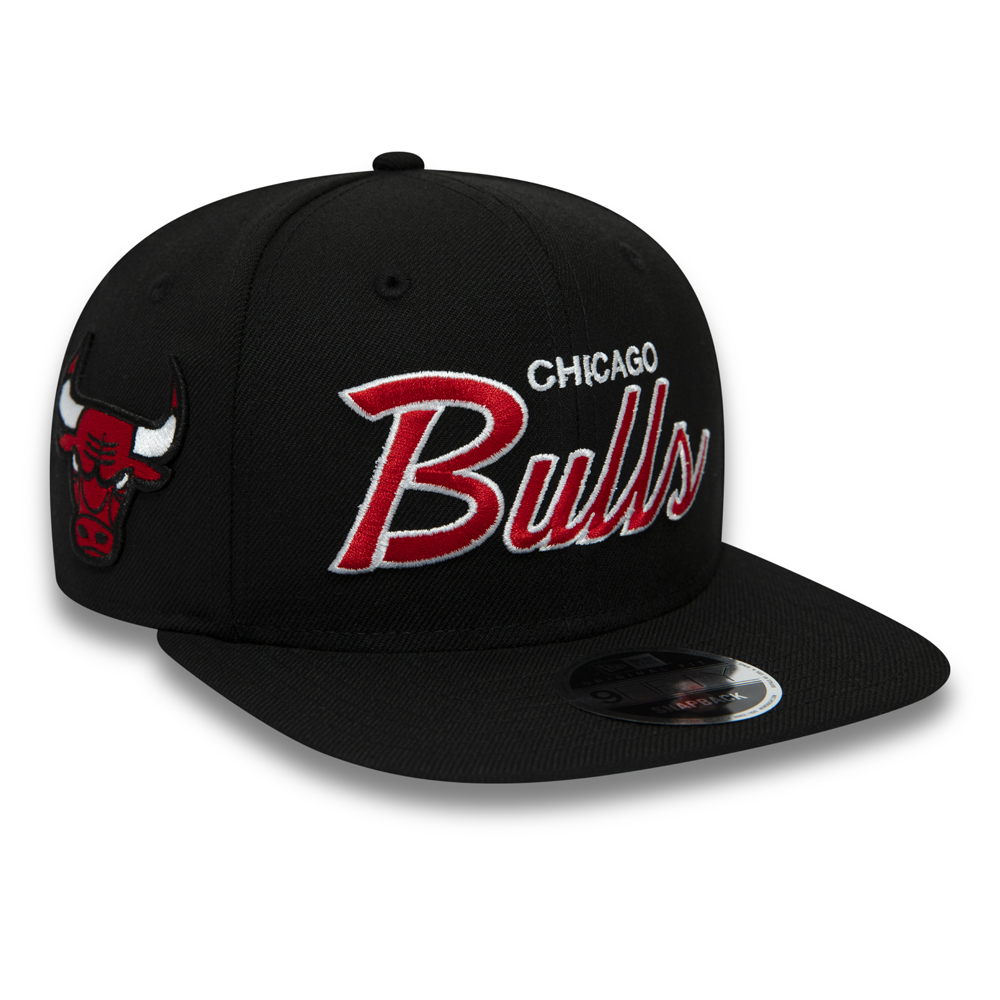 Chicago Bulls Black Original Fit 9FIFTY Snapback