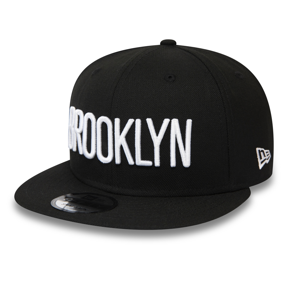 Brooklyn Nets Type Hype 9FIFTY Snapback Cap