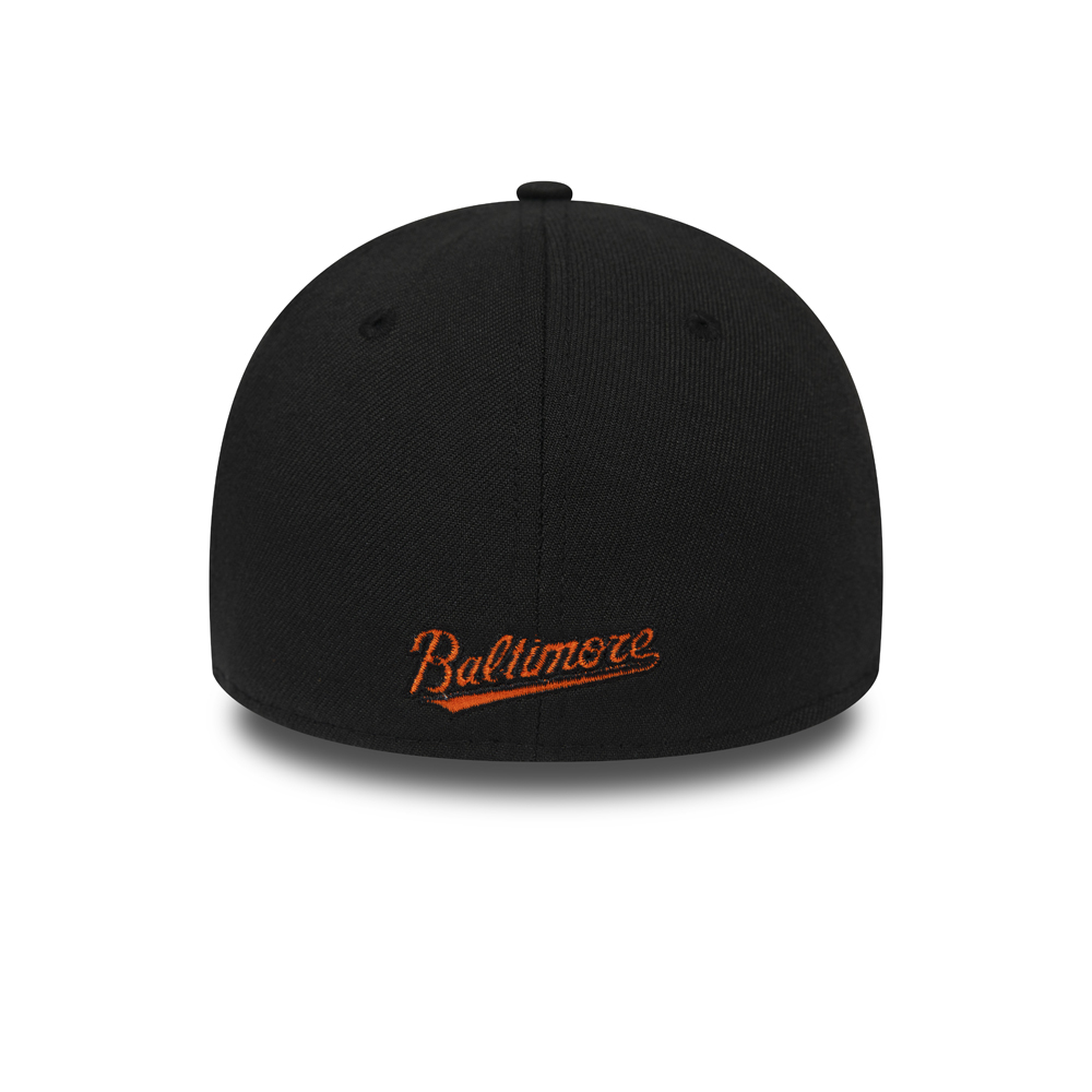 Baltimore Orioles Black and Grey 39THIRTY Cap