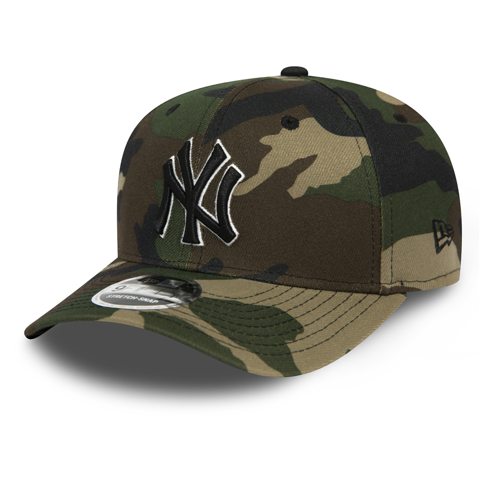 New York Yankees Black Camo 9FIFTY Snapback Cap
