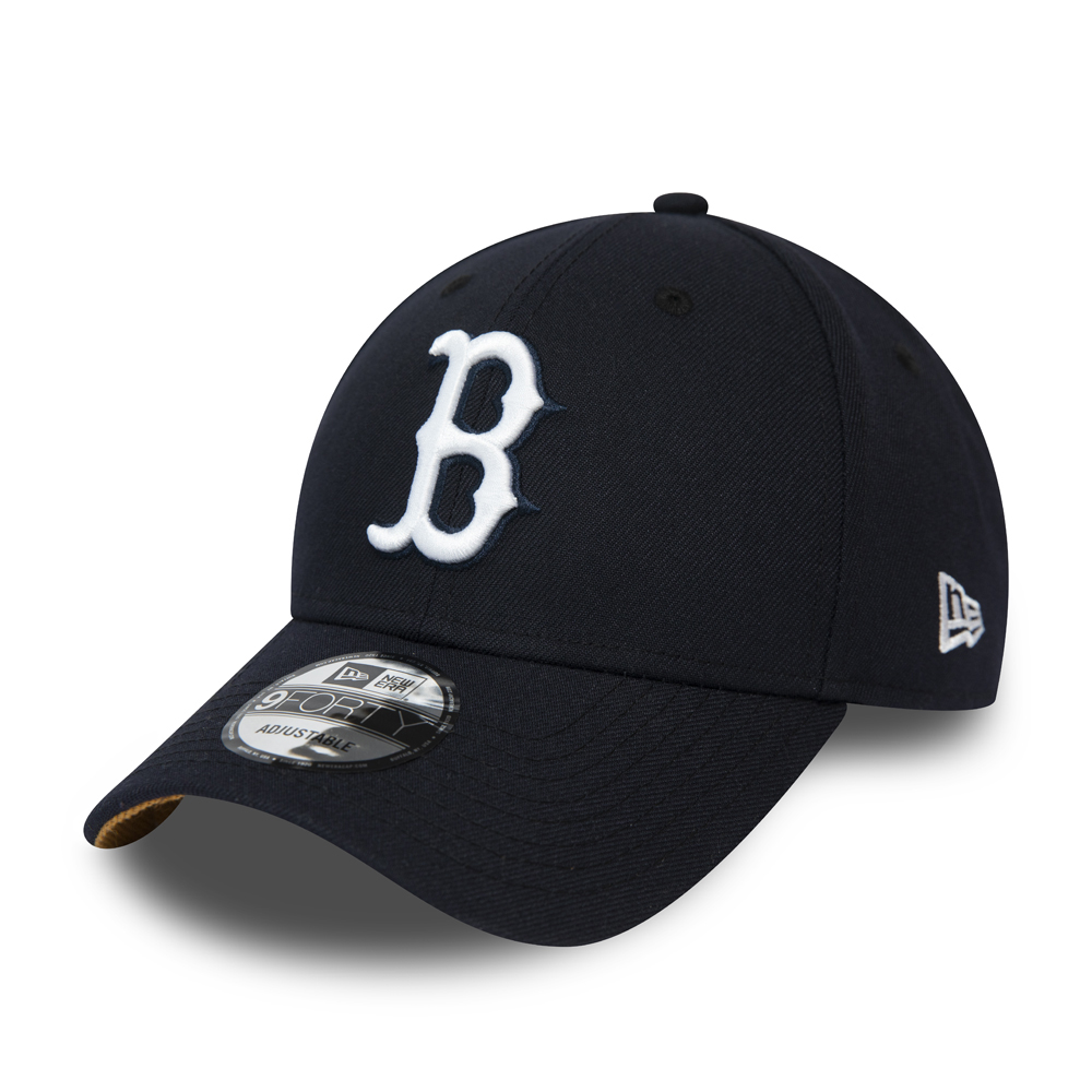 Boston Red Sox Navy 9FORTY Snapback Cap