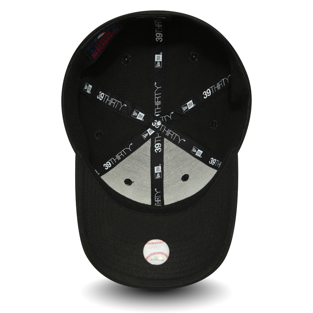 Boston Red Sox Black and White 39THIRTY Cap