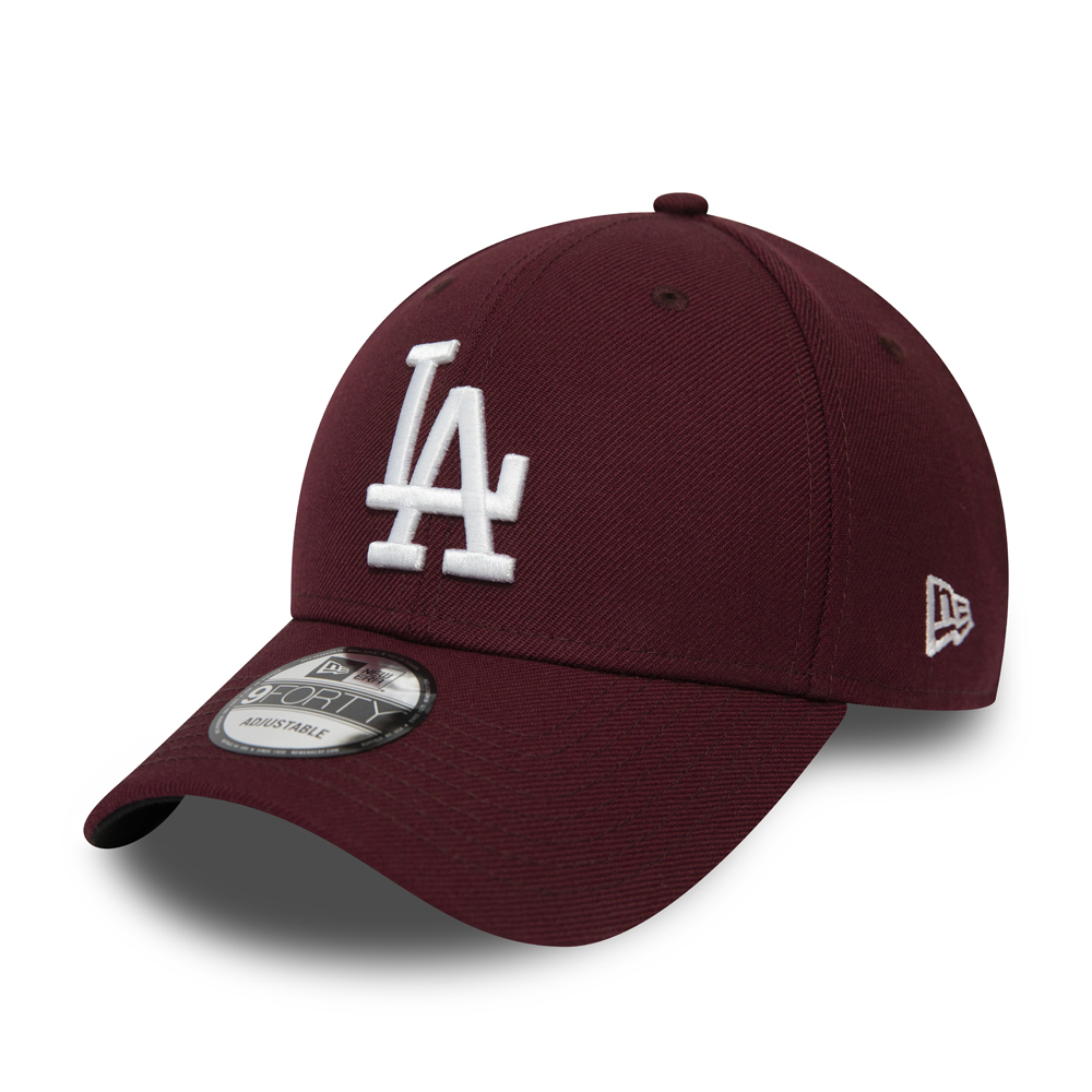 Los Angeles Dodgers Maroon and White 9FORTY Snapback Cap