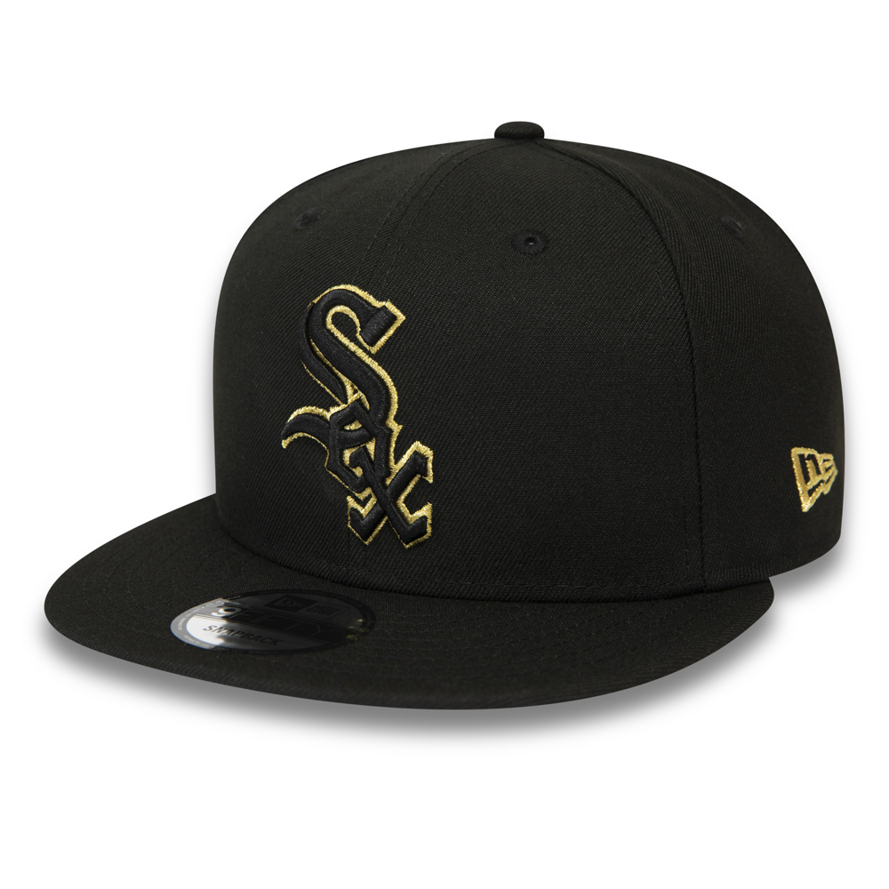 Chicago White Sox Black and Gold 9FIFTY Snapback Cap