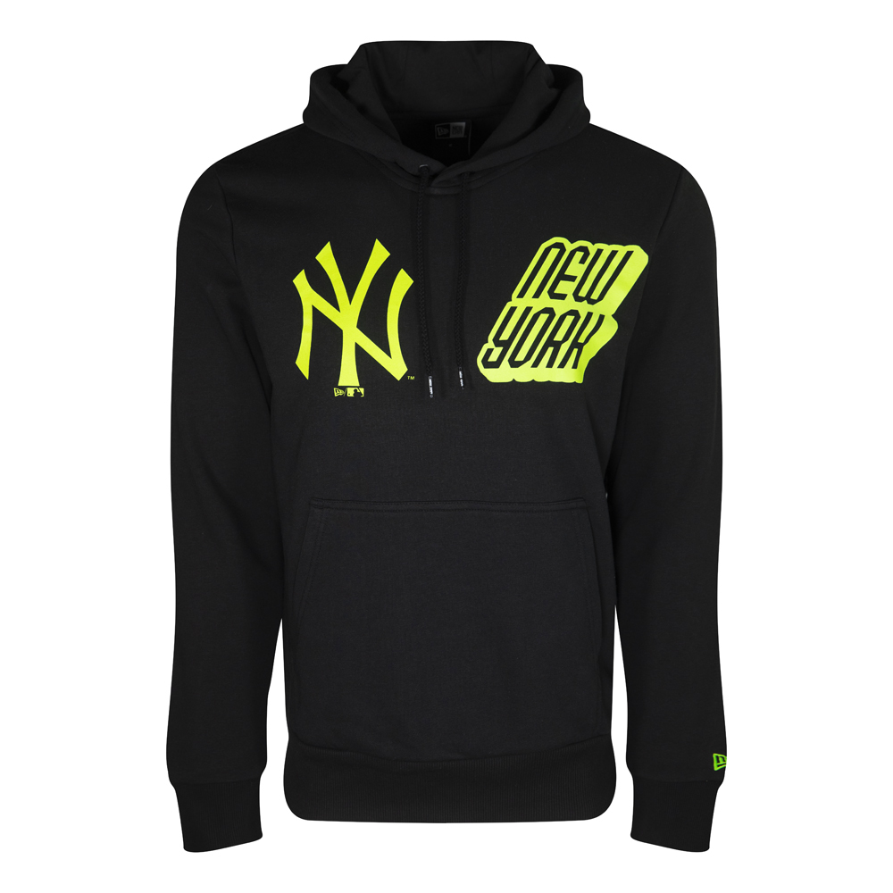New York Yankees Graphic Black Pullover Hoodie
