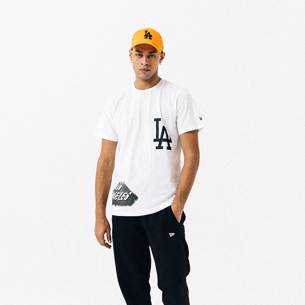 Los Angeles Dodgers Graphic White Tee