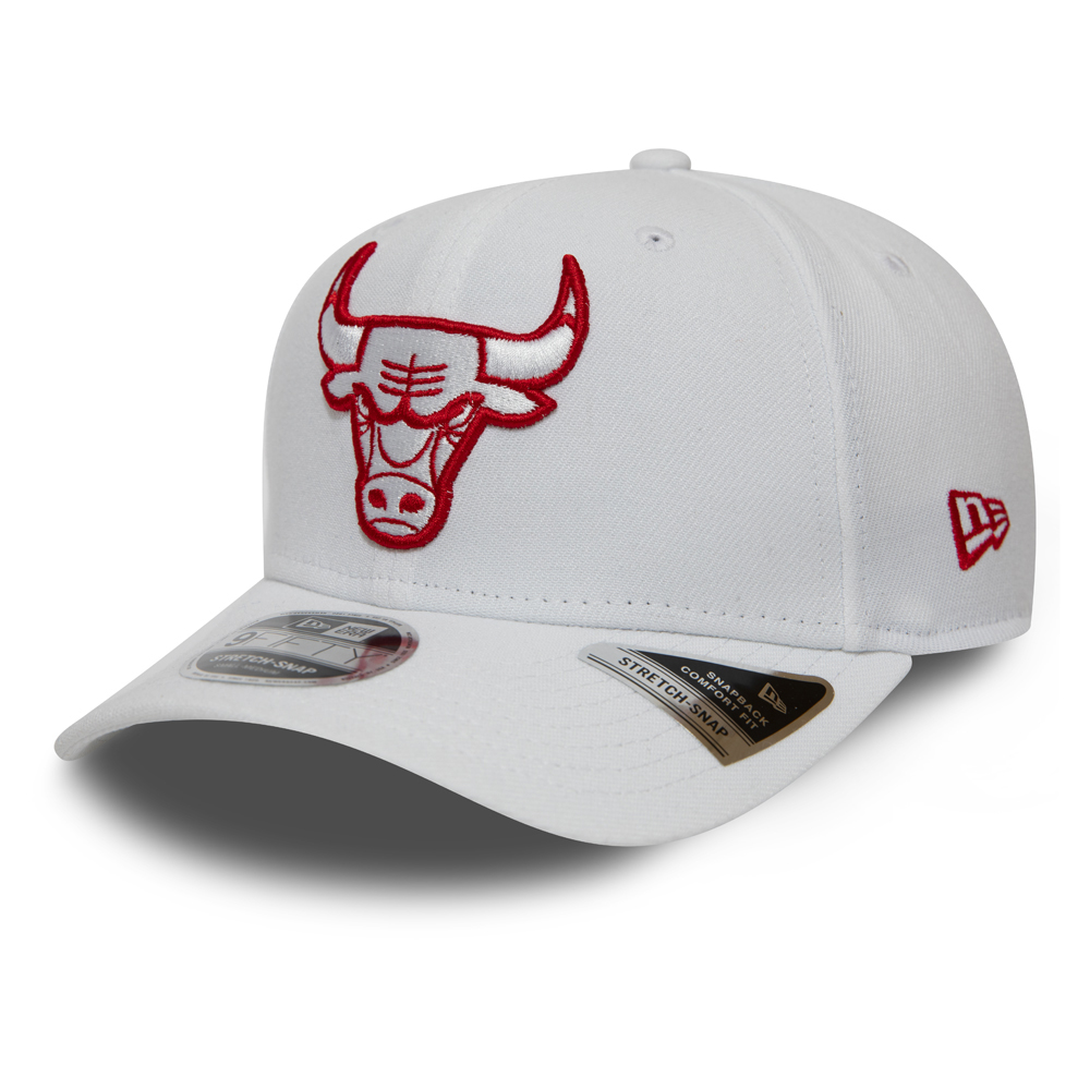 Chicago Bulls Stretch Snap White 9FIFTY