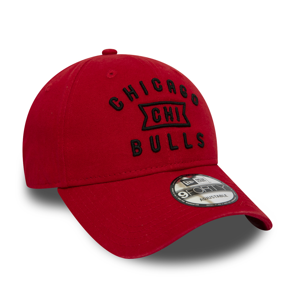 Chicago Bulls Vintage Front 9FORTY, rojo