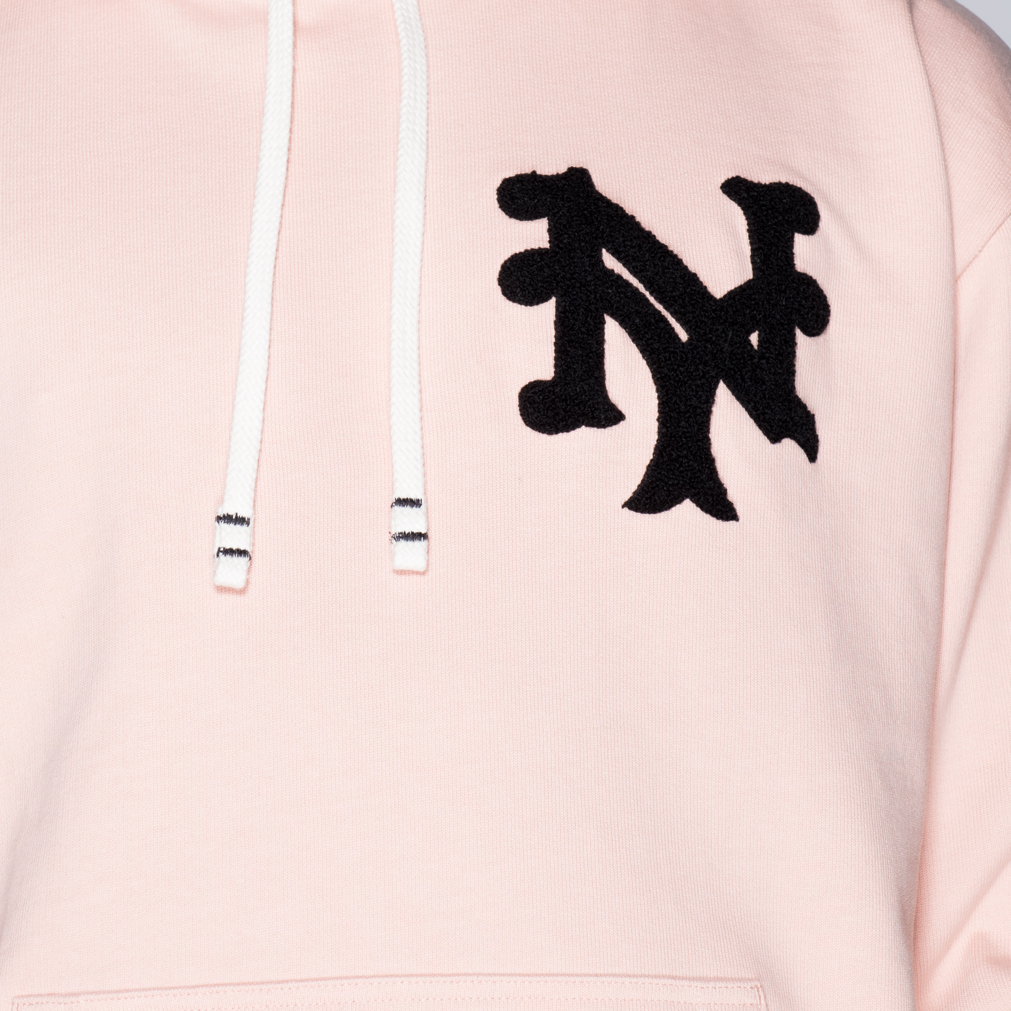 New York Giants Vintage Large Logo Pink Hoodie