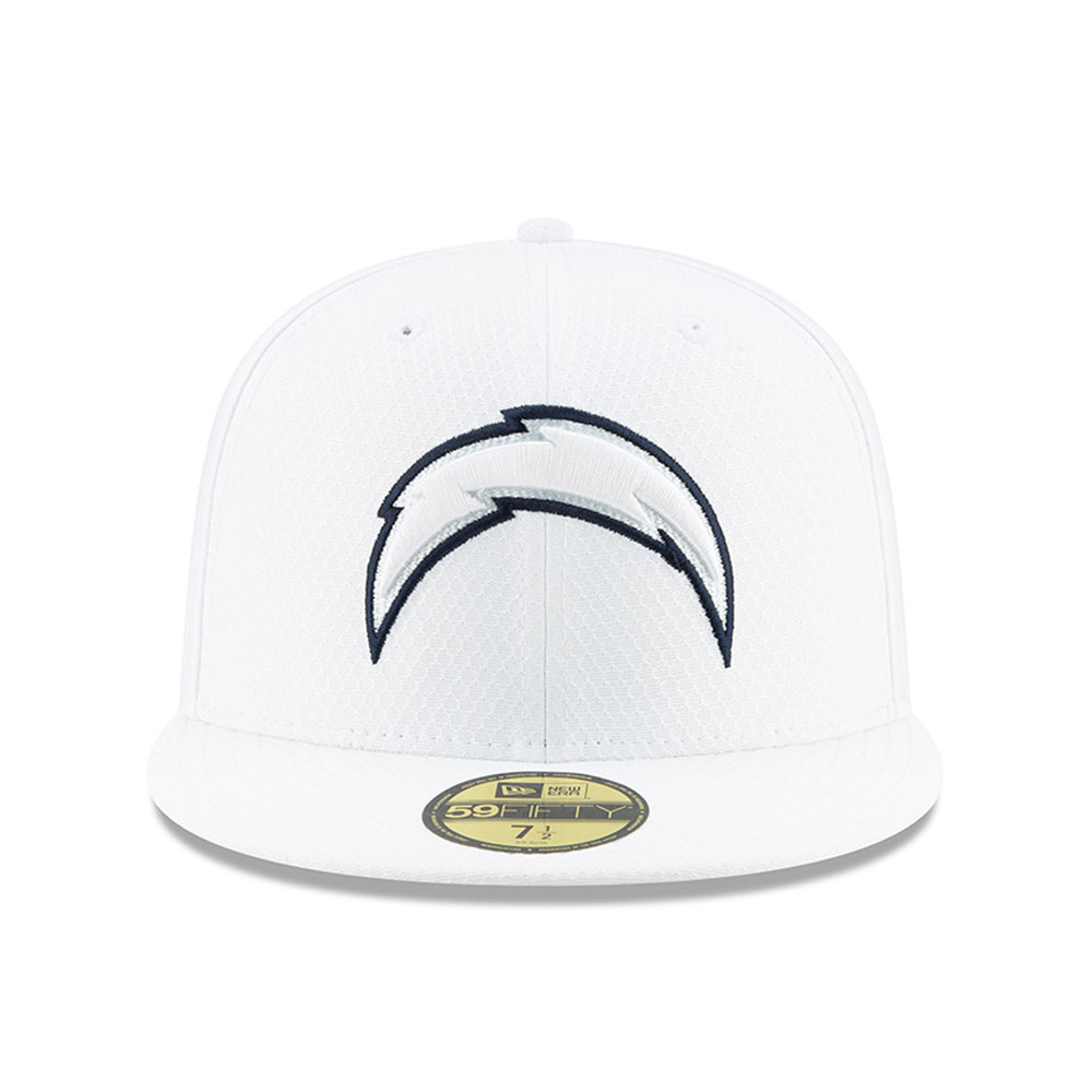Los Angeles Chargers On Field Platinum 59FIFTY