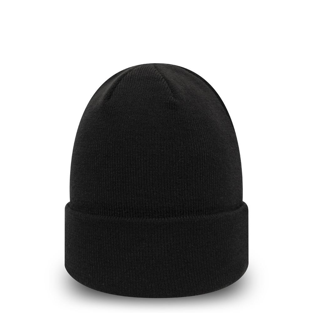 New York Yankees Essential Black Cuff Beanie Hat