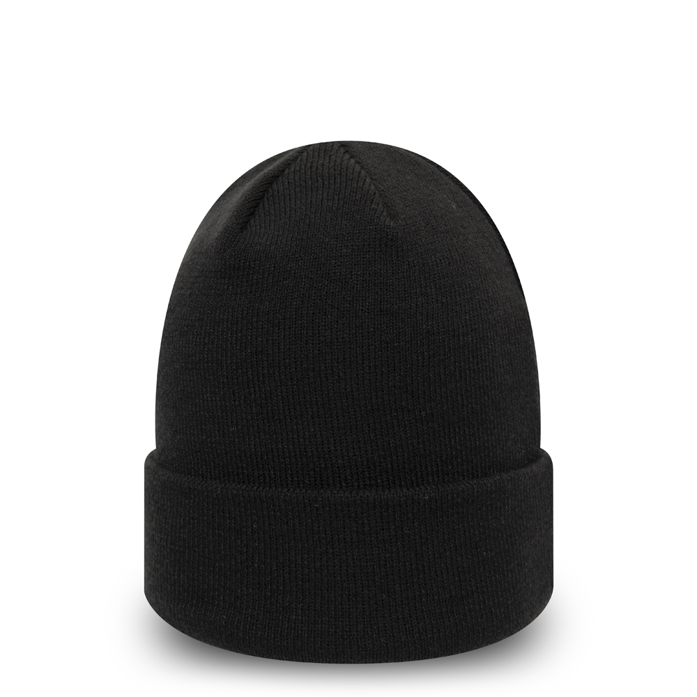 New Era Hats L.A Dodgers Heart Knit Bobble Hat Black 