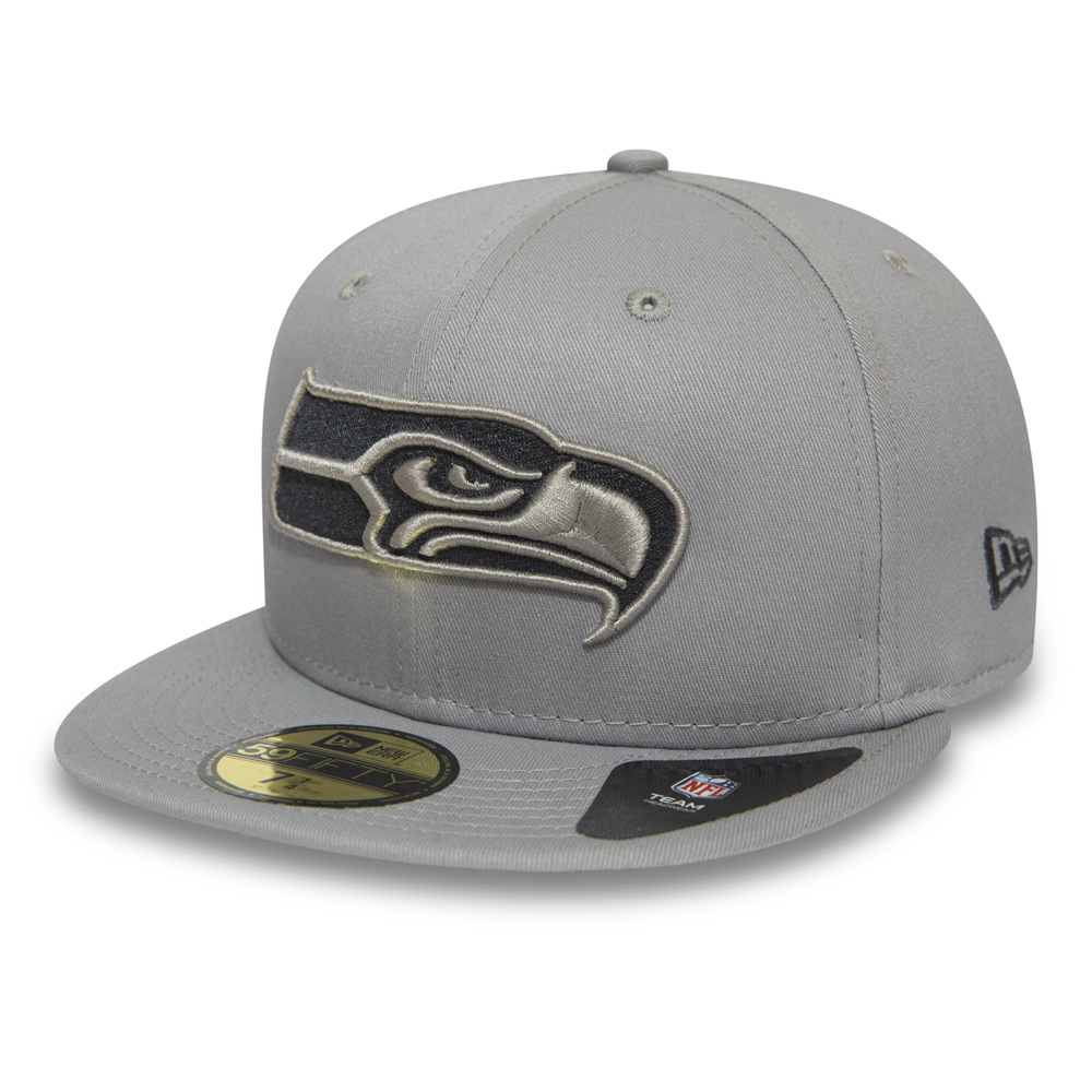 Seattle Seahawks Tonal Grey 59FIFTY Cap