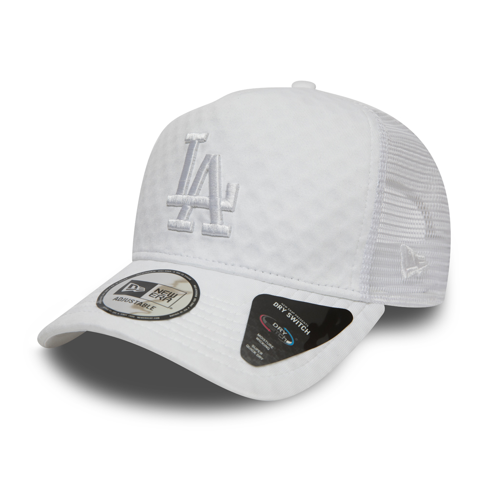 Los Angeles Dodgers Dry Switch White A Frame Trucker Cap