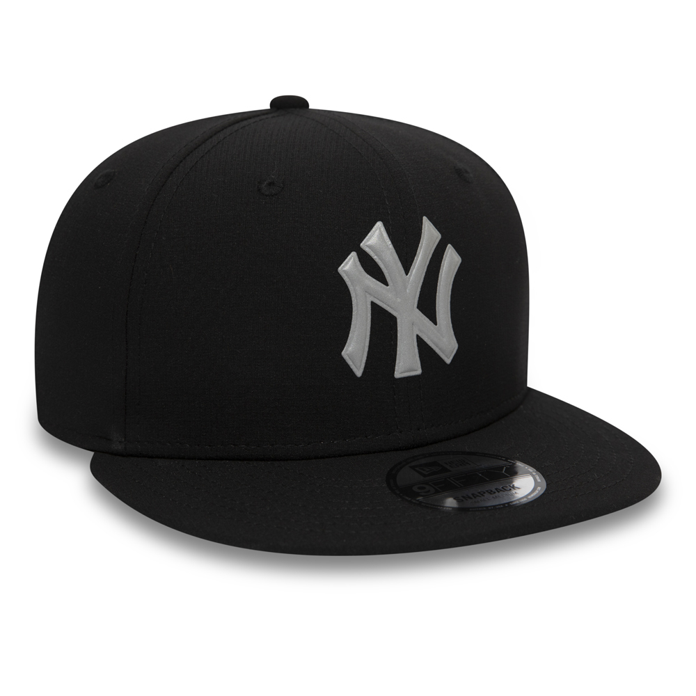 New York Yankees Reflective Logo Black 9FIFTY Cap