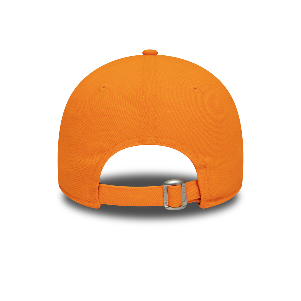 Los Angeles Dodgers White Logo Neon Orange 9FORTY Cap