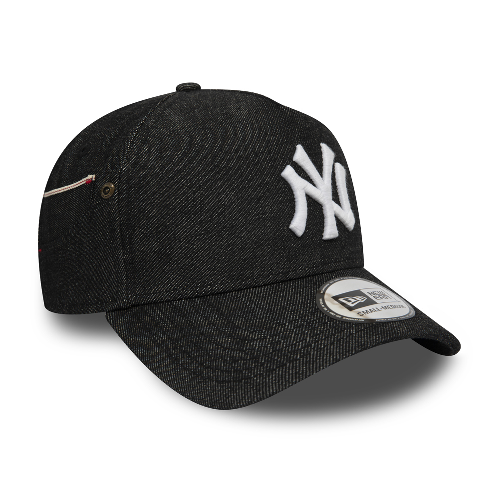 New York Yankees Black Denim 9FORTY Cap