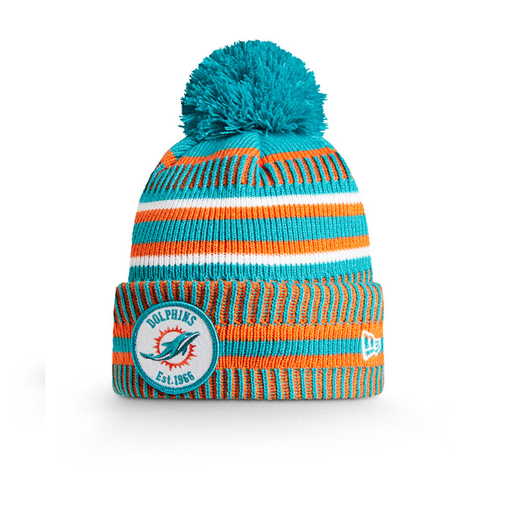 Miami Dolphins On Field Home Knit