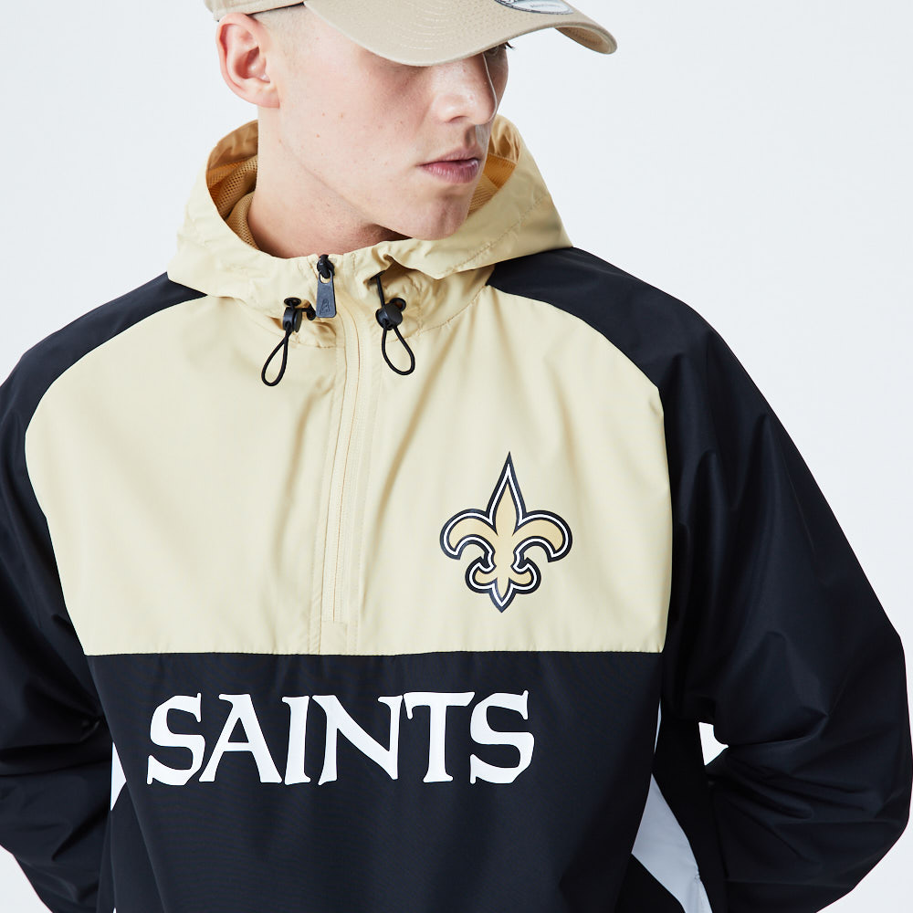 New Orleans Saints Colour Block Windbreaker Jacket