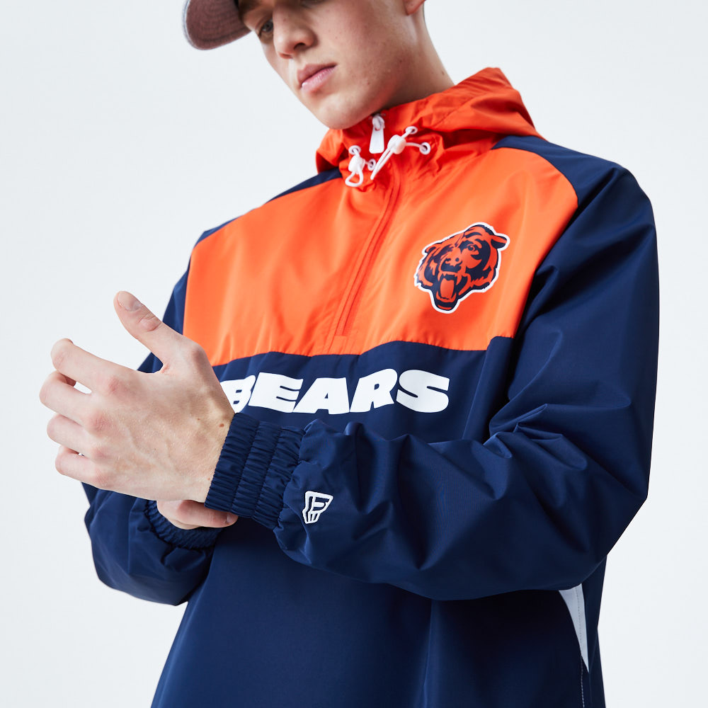 Chicago Bears Colour Block Windbreaker Jacket