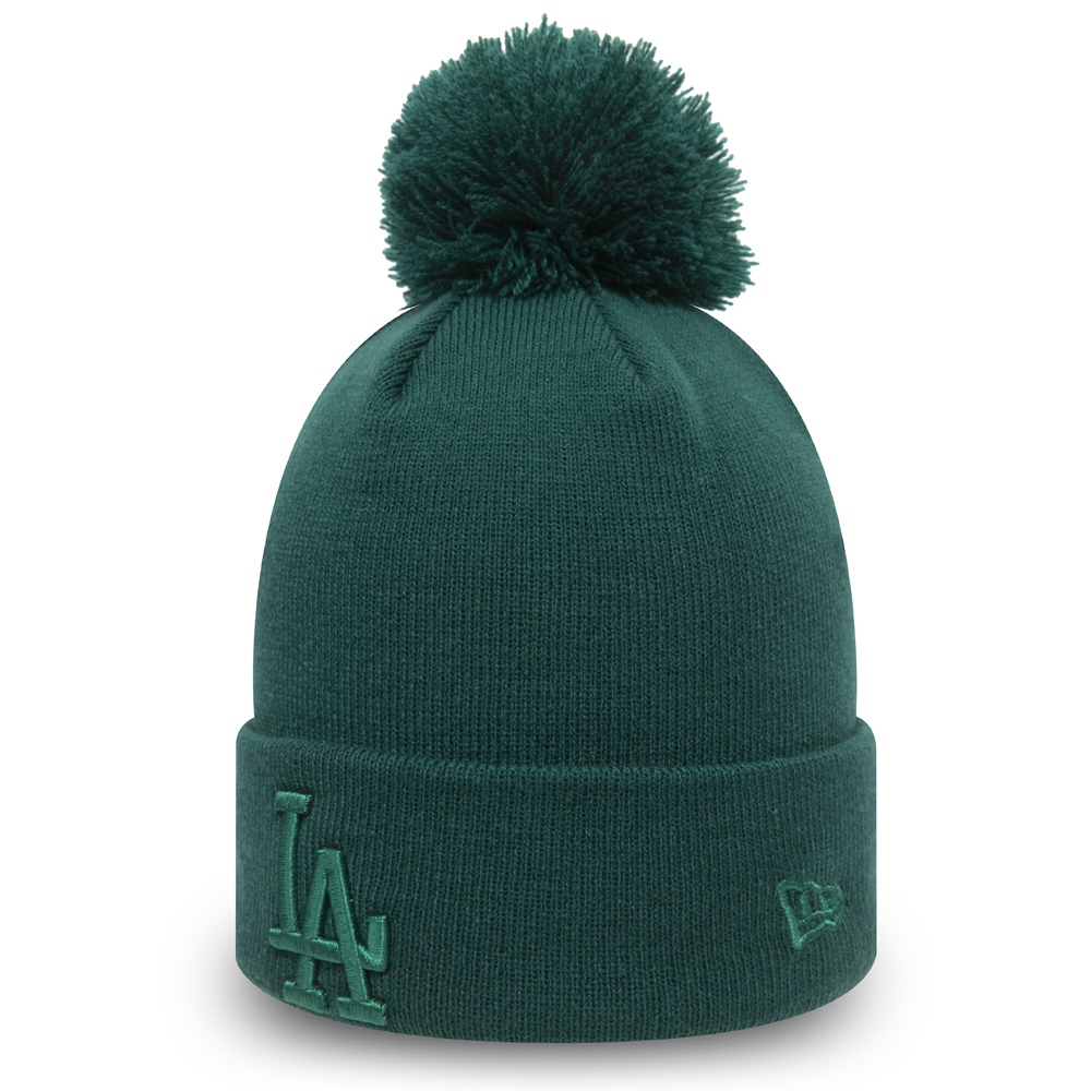 Los Angeles Dodgers Kids Essential Green Bobble Knit