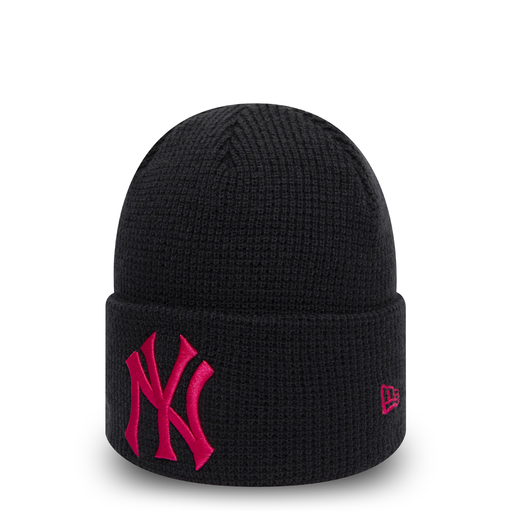 New York Yankees Womens Essential Navy Cuff Knit
