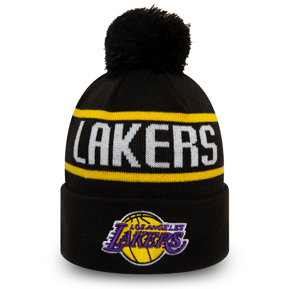 Los Angeles Lakers Black Bobble Knit