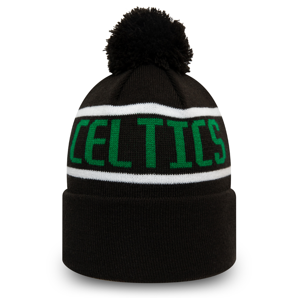 Boston Celtics Black Bobble Knit